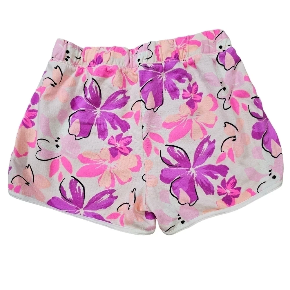 Juctice Printed Fleece Dolphin Shorts